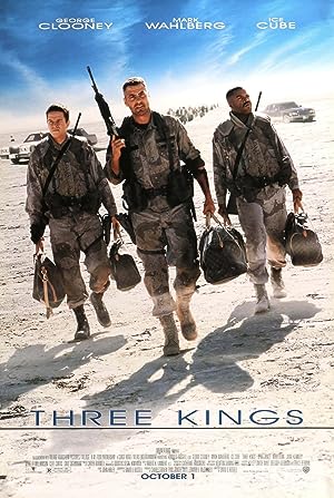 Cover image of the movie Three Kings (1999)