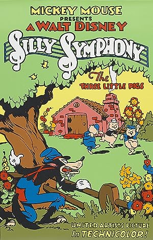 Cover image of the movie Three Little Pigs (1933)