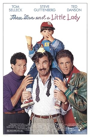 Cover image of the movie Three Men and a Little Lady (1990)