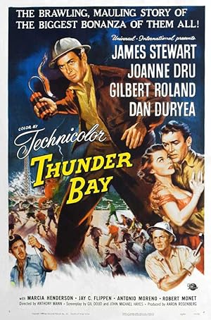 Cover image of the movie Thunder Bay (1953)