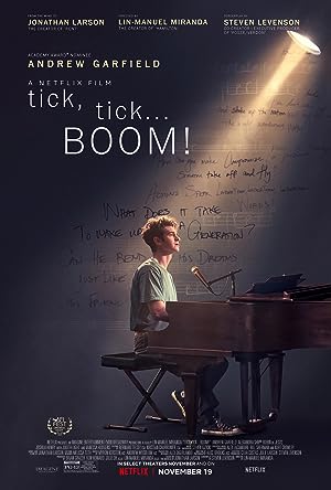 Cover image of the movie tick, tick... BOOM! (2021)