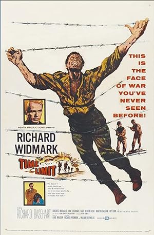 Cover image of the movie Time Limit (1957)