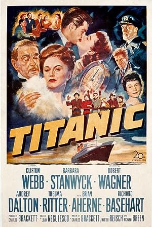 Cover image of the movie Titanic (1953)