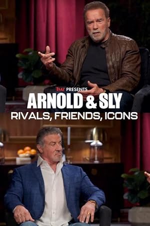 Cover image of the movie TMZ Presents: Arnold & Sly - Rivals, Friends, Icons (2024)