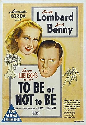 Cover image of the movie To Be or Not to Be (1942)
