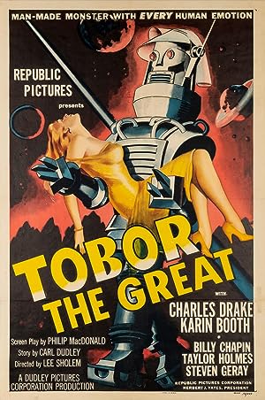 Cover image of the movie Tobor the Great (1954)