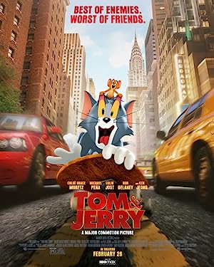 Cover image of the movie Tom & Jerry (2021)