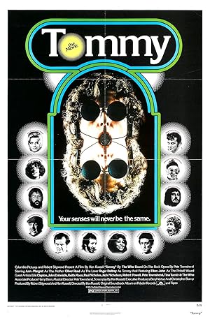 Cover image of the movie Tommy (1975)