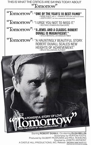 Cover image of the movie Tomorrow (1972)