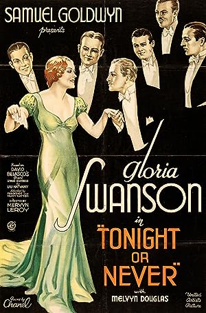 Cover image of the movie Tonight or Never (1931)