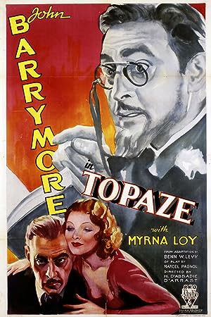 Cover image of the movie Topaze (1933)