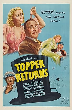 Cover image of the movie Topper Returns (1941)