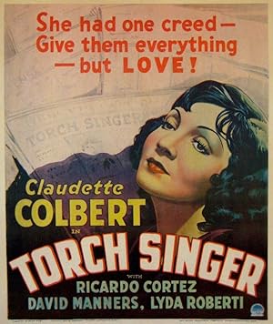 Cover image of the movie Torch Singer (1933)