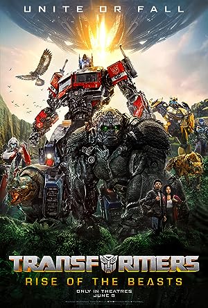 Cover image of the movie Transformers: Rise of the Beasts (2023)