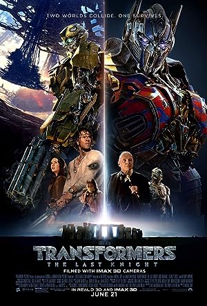 Cover image of the movie Transformers: The Last Knight (2017)