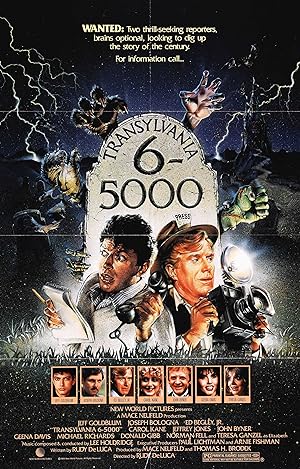 Cover image of the movie Transylvania 6-5000 (1985)