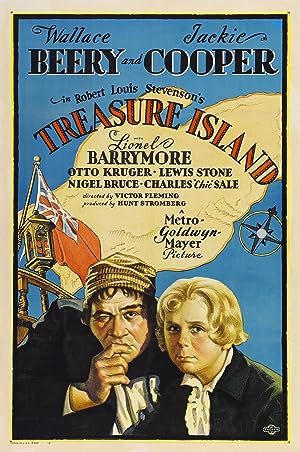 Cover image of the movie Treasure Island (1934)