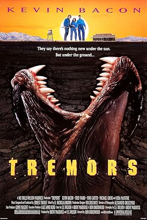 Cover image of the movie Tremors (1990)