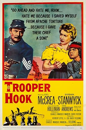 Cover image of the movie Trooper Hook (1957)