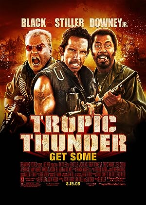 Cover image of the movie Tropic Thunder (2008)