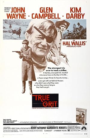 Cover image of the movie True Grit (1969)