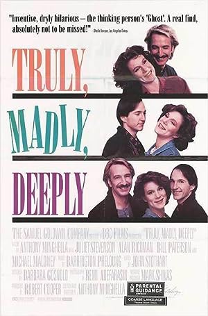 Cover image of the movie Truly Madly Deeply (1990)