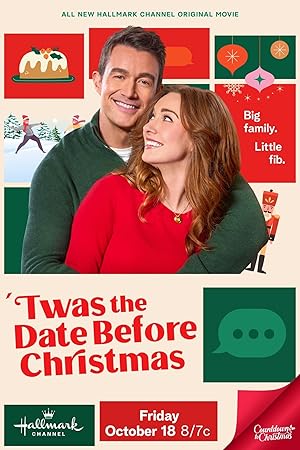 Cover image of the movie Twas the Date Before Christmas (2024)