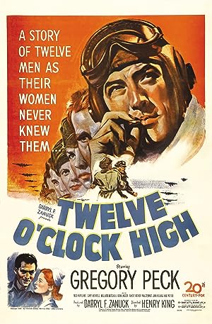 Cover image of the movie Twelve O'Clock High (1949)