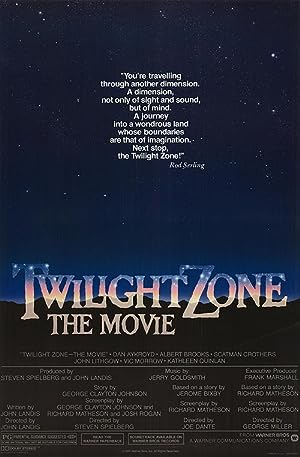 Cover image of the movie Twilight Zone: The Movie (1983)