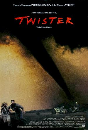 Cover image of the movie Twister (1996)
