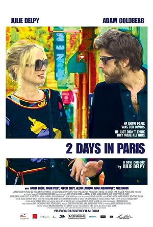 Cover image of the movie Two Days in Paris (2007)