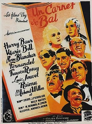 Cover image of the movie Un carnet de bal (1937)