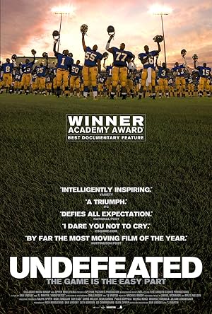 Cover image of the movie Undefeated (2011)