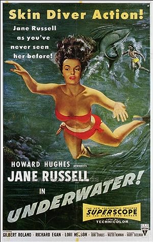 Cover image of the movie Underwater! (1955)