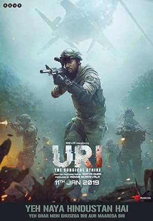 Cover image of the movie Uri: The Surgical Strike (2019)