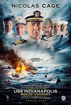 Cover image of the movie USS Indianapolis: Men of Courage (2016)