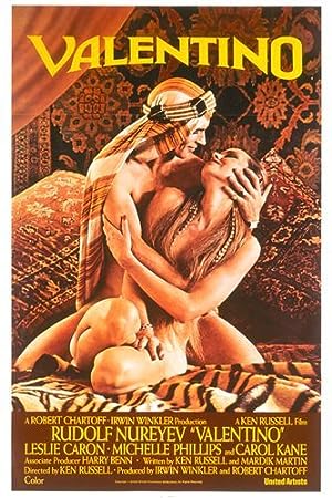 Cover image of the movie Valentino (1977)