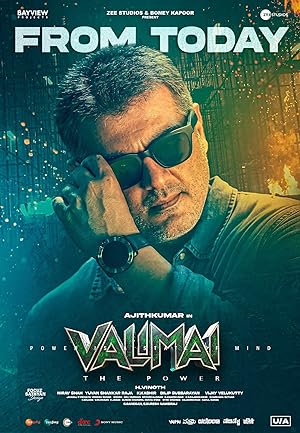 Cover image of the movie Valimai (2022)