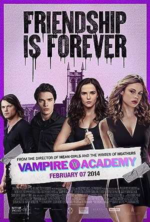 Cover image of the movie Vampire Academy (2014)