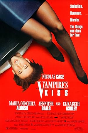 Cover image of the movie Vampire's Kiss (1988)
