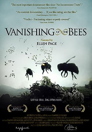 Cover image of the movie Vanishing of the Bees (2009)