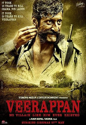Cover image of the movie Veerappan (2016)