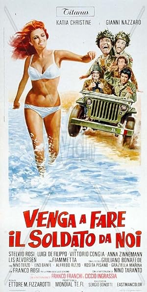 Cover image of the movie Venga a fare il soldato da noi (1971)