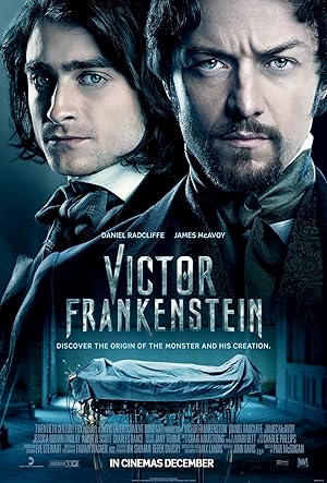 Cover image of the movie Victor Frankenstein (2015)