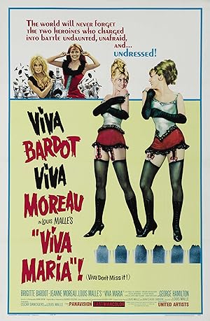 Cover image of the movie Viva Maria! (1965)
