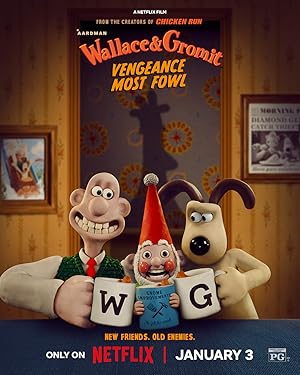 Cover image of the movie Wallace & Gromit: Vengeance Most Fowl (2024)