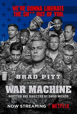 Cover image of the movie War Machine (2017)