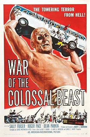 Cover image of the movie War of the Colossal Beast (1958)