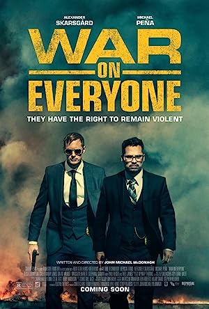Cover image of the movie War on Everyone (2016)