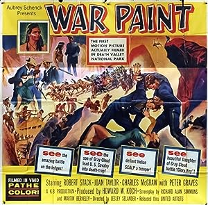 Cover image of the movie War Paint (1953)